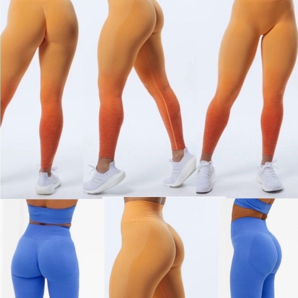 Lazuli label & Alphalete amplify ombre leggings. Either one DO NO PURCHASE